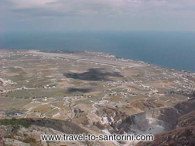 AIRPORT VIEW FROM PYRGOS - 