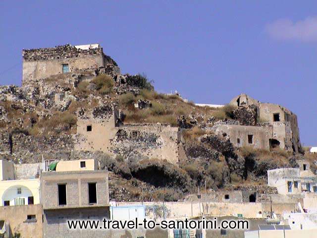 Akrotiri castle - View of Akrotiri castle