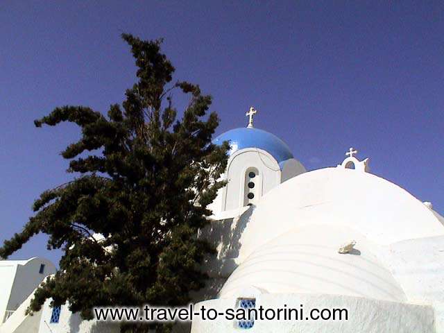 Akrotiri - A church in Akrotiri
