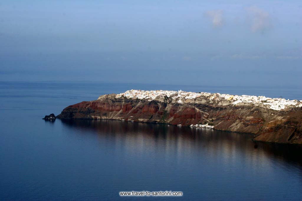 View of Oia - View of Oia from Imerovigli by Ioannis Matrozos