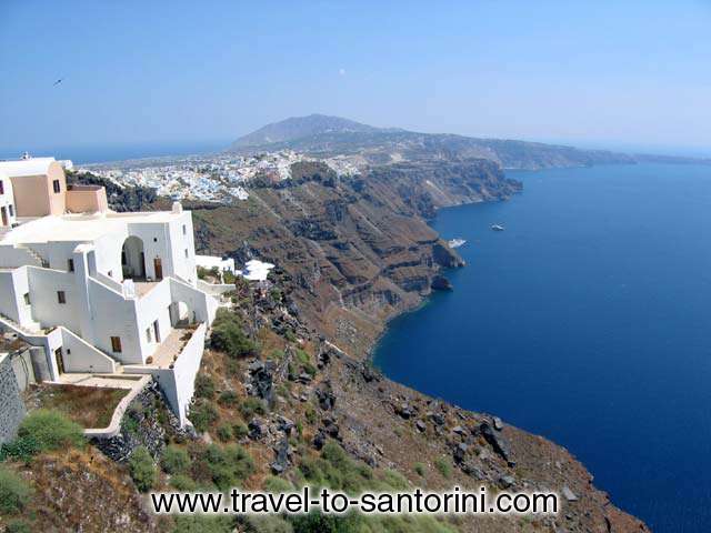 FIRA VIEW - Fira view from Agios Georgios in Imerovigli