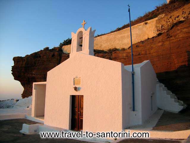 AGIO PNEYMA - Agio Pneyma (holy spirit) church in Imerovigli