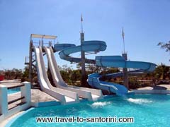 SANTORINI WATER PARK IN  PERISSA