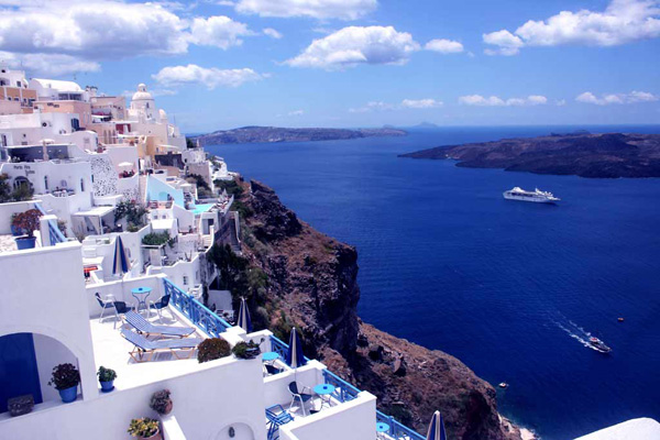 SCIROCCO CALDERA APARTMENTS HOTEL IN  Fira