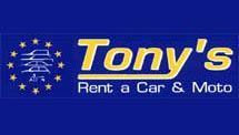 TONYS RENT A CAR IN  Fira