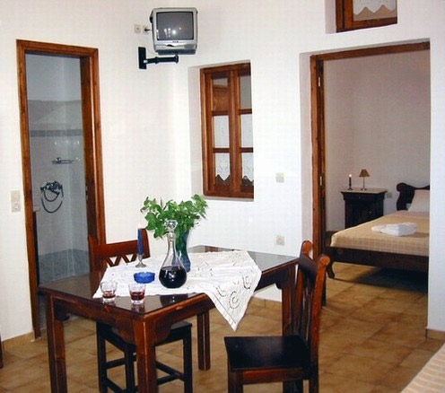 The apartments have a separate bedroom with a king-size bed and a single sofa-bed in the living area. 

 CLICK TO ENLARGE