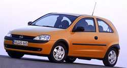 OPEL CORSA 5 SEATS. CLICK TO ENLARGE