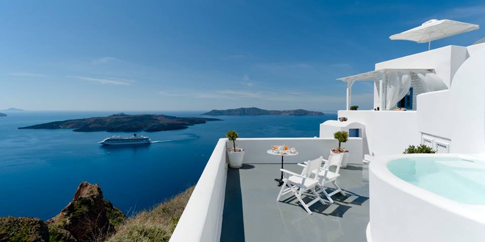 KAMARES APARTMENTS IN  Fira Santorini Cyclades islands