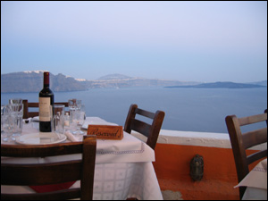 santorini oia skala restaurants address