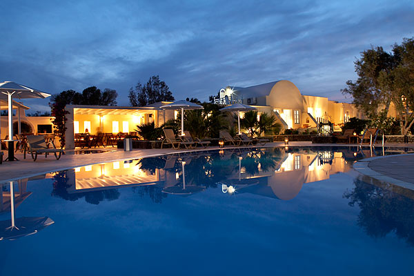 MARILLIA VILLAGE IN  Perivolos Beach Santorini Cyclades islands