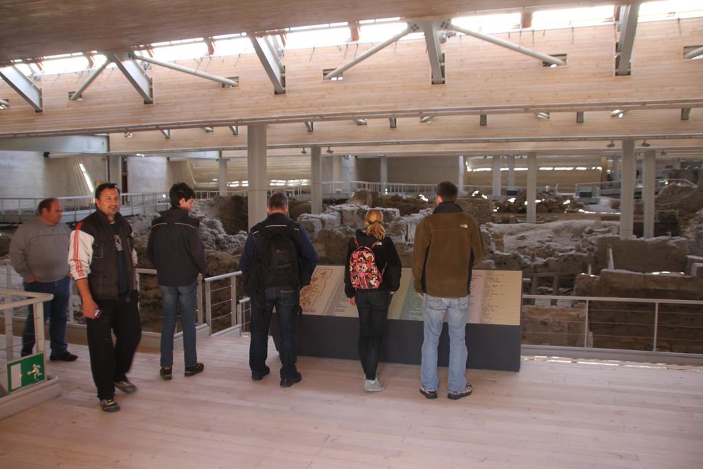 It was September 2005 when the ambitious modern roof structure, meant to protect the site, collapsed just prior to its completion. No damages were recorded to the antiquities. As a result of this, the site was closed to visitors. As of today April 11th 2012 at 10:00am, the site is once again officia...