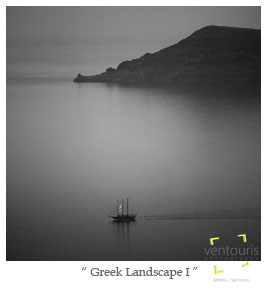  Greek Landscape I  Ventouris photographs recount the magic and the feel of the greek nature, as well as the continuous dialog man develops with it. He travels through towns and state lines, trying to show to the spectators everything that moves him and everything he loves. ...